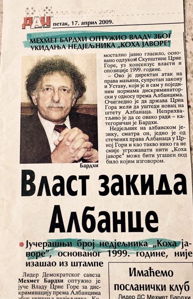 IMG_6440-662x1024 Përfaqësuesit politikë shqiptarë reagojnë njëzëri kundër diskriminimit të “Kohës Javore”